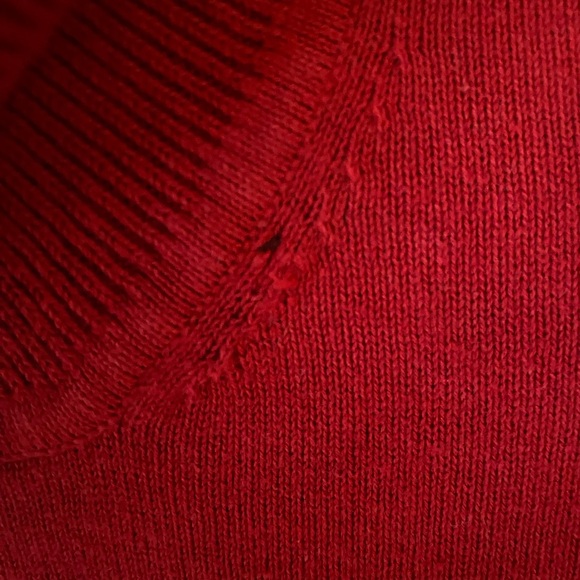 Vintage Northern Reflections Red Turtleneck. Size Large. - Picture 11 of 11